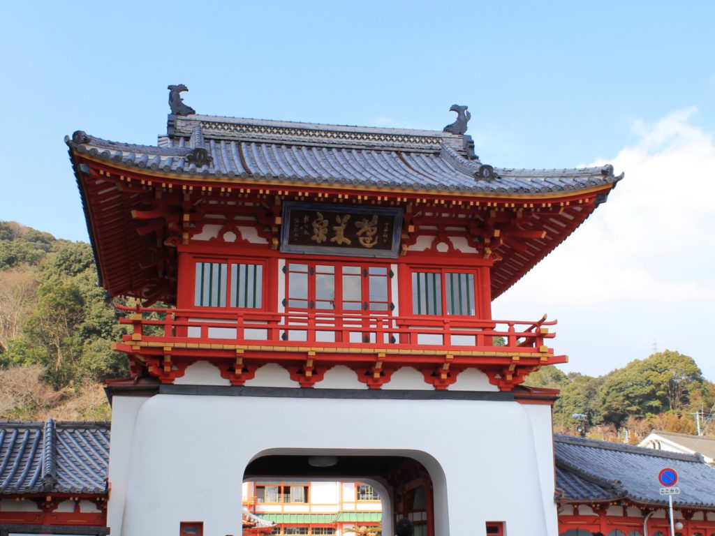 武雄温泉　楼門